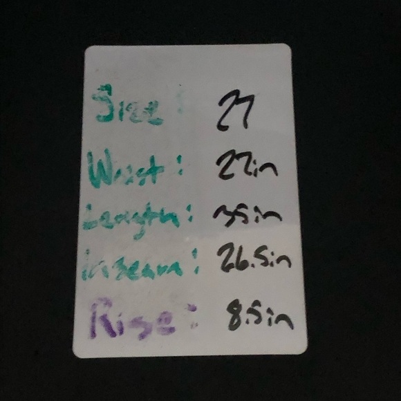 Mother Looker Ankle Fray Jeans Women's 27 Just For Kicks in Emerald Wash - Picture 8 of 8